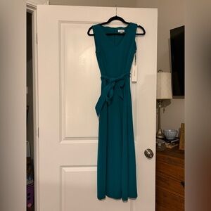 Elegant Green Sleeveless One Piece Romper